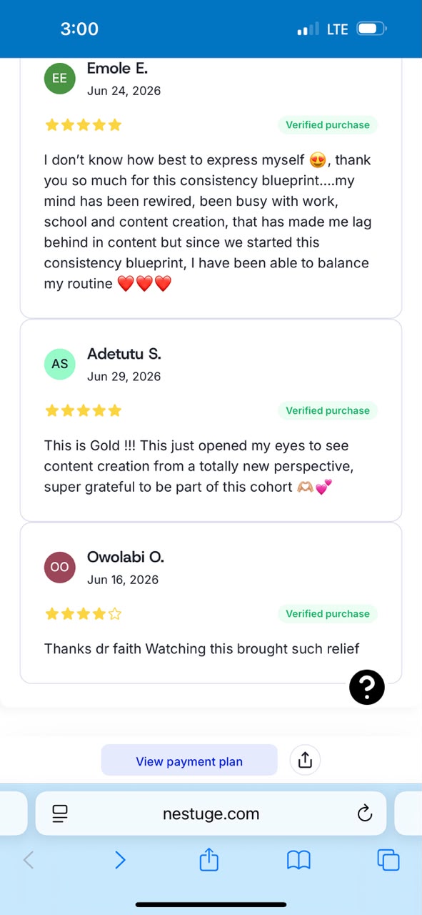 Emole testimonial screenshot