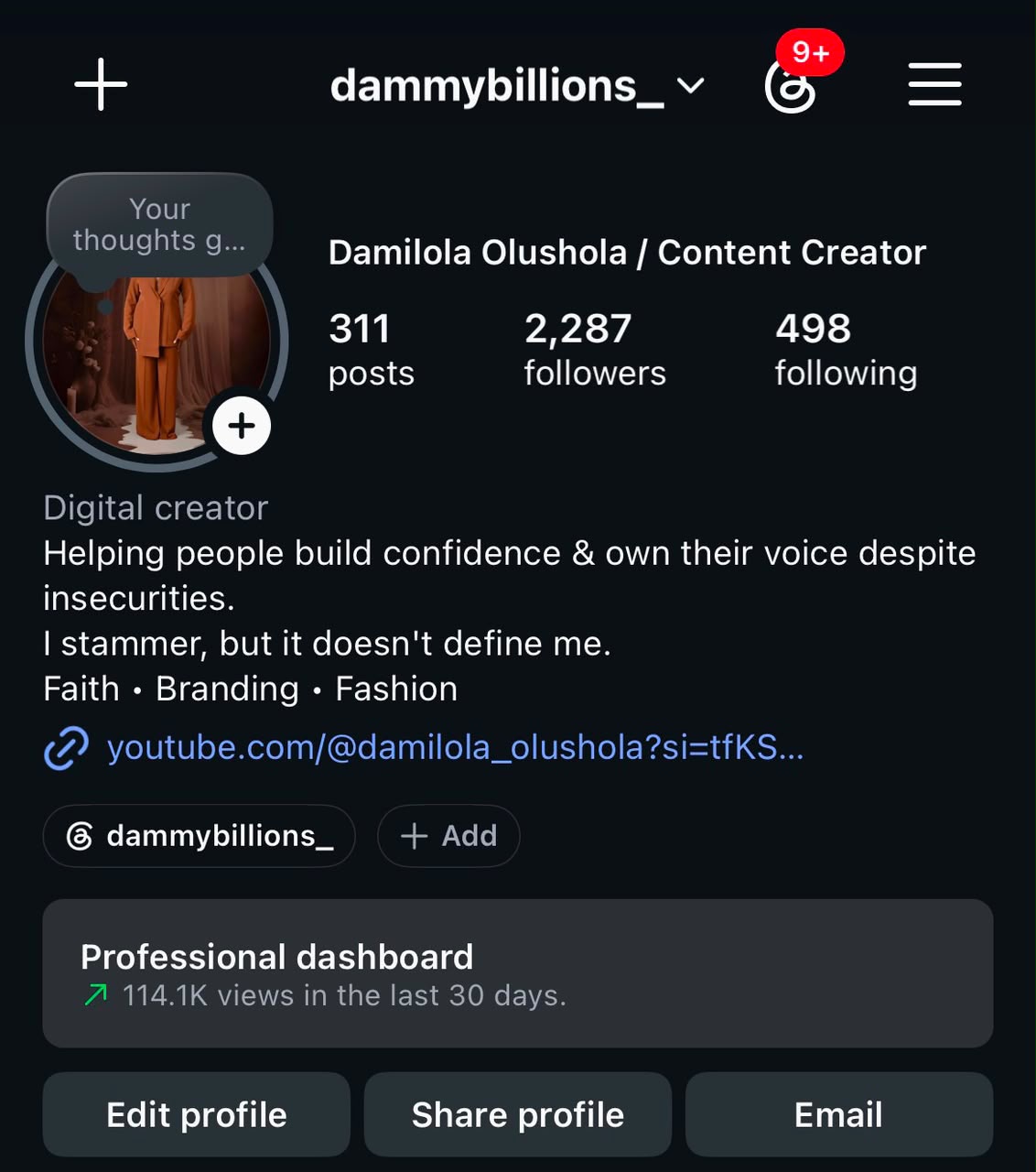 @dammybillions_ result screenshot